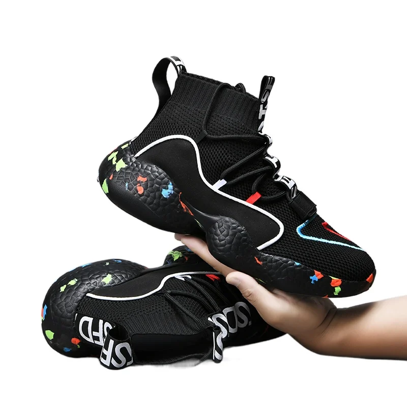Outdoor Couple High Top Shoes Mesh Lace Up Casual Shoes Breathable Walking Shoes
Outdoor Couple High Top Shoes Mesh Lace Up Casual Shoes Breathable Walking Shoes