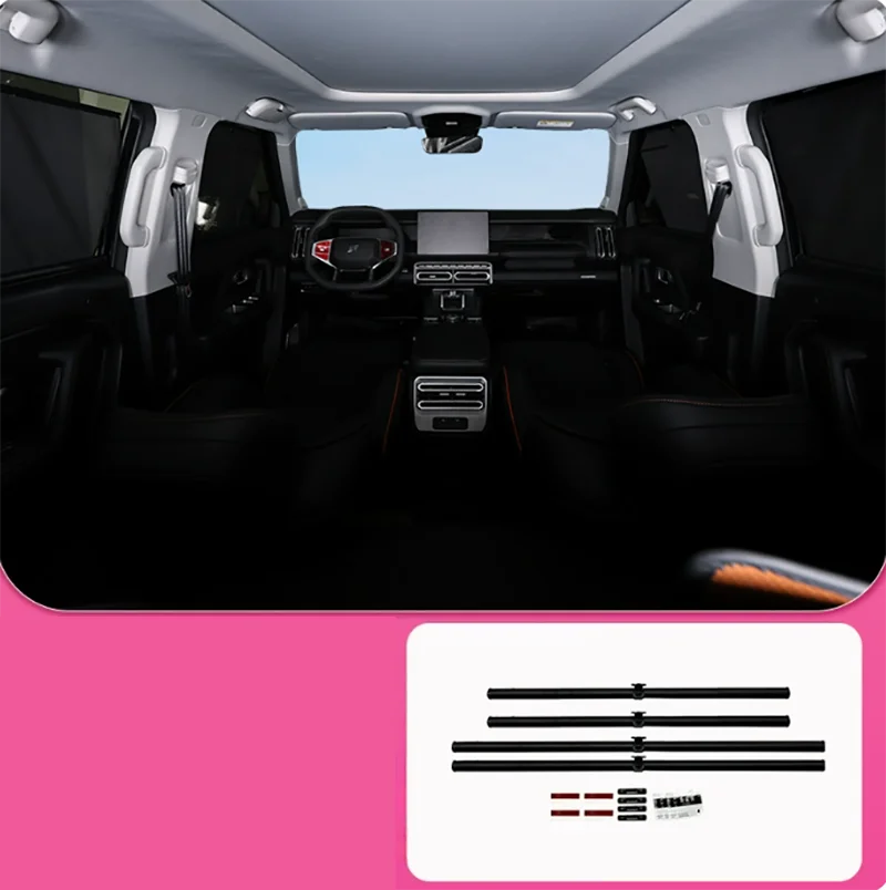 Подходит для Jetour Shanhai T1 2024 2025 модифицированный автомобильный экран от насекомых, солнцезащитный козырек, аксессуары для штор, автомобильный экран от комаров, оконная занавеска
Подходит для Jetour Shanhai T1 2024 2025 модифицированный автомобильный экран от насекомых, солнцезащитный козырек, аксессуары для штор, автомобильный экран от комаров, оконная занавеска
