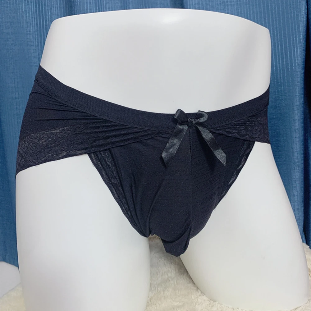 Plus Size Men Sissy Briefs Lace Bikini Panties Bugle Pouch Elasticity G-String Thin Sheer Mesh Underwear Gay Man Soft Thong
Plus Size Men Sissy Briefs Lace Bikini Panties Bugle Pouch Elasticity G-String Thin Sheer Mesh Underwear Gay Man Soft Thong
