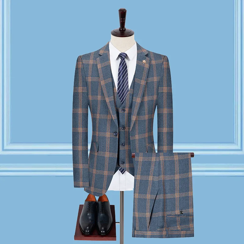 Custom Made Groom Wedding Dress Blazer Pants Business High-end Classic Dress Trousers ZHA09-88999
Custom Made Groom Wedding Dress Blazer Pants Business High-end Classic Dress Trousers ZHA09-88999