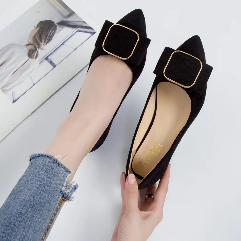 Women Flats Solid Color Black Red Beige Extra Small Size 31 32 33 Big Size 44 45 46 Lady Flat Heel Shoes Flock Leather Slip On
Women Flats Solid Color Black Red Beige Extra Small Size 31 32 33 Big Size 44 45 46 Lady Flat Heel Shoes Flock Leather Slip On