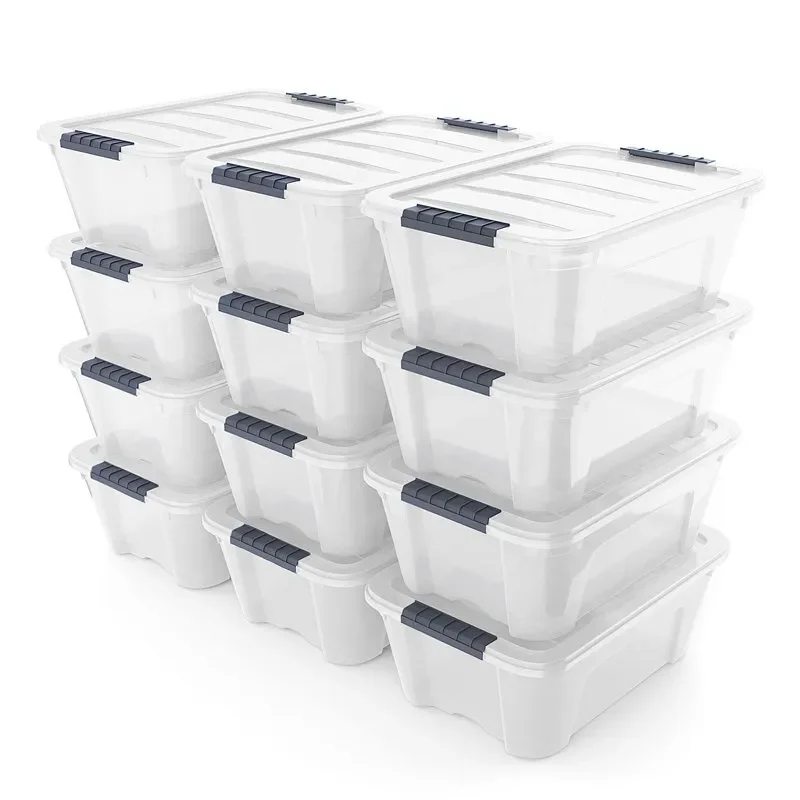 Organizer. Fantastic Packable Stackable Storage Box Tubs with Handles and Latch Organizer for Streamlined Organization and Stora
Organizer. Fantastic Packable Stackable Storage Box Tubs with Handles and Latch Organizer for Streamlined Organization and Stora