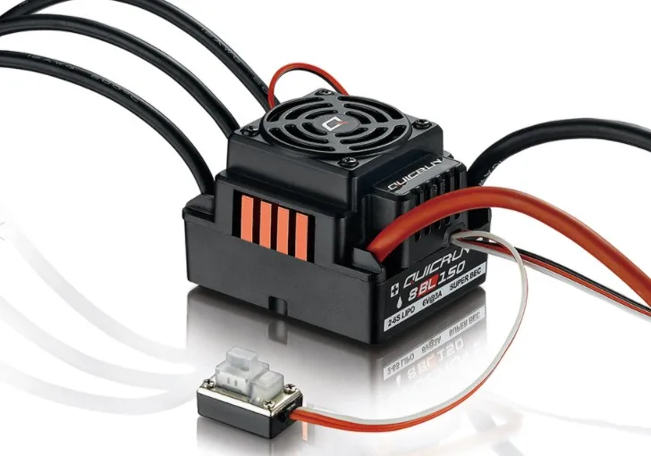 Hobbywing QUICRUN-WP-8BL150 Waterproof 150A Brushless ESC For 1/8 RC Car Buggy
Hobbywing QUICRUN-WP-8BL150 Waterproof 150A Brushless ESC For 1/8 RC Car Buggy