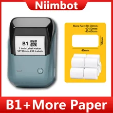 Niimbot B1 Mini Thermal Self-adhesive Labels Printer Mini Portable Printer For Mobile Sticker Pocket Label Maker Printer Niimbot