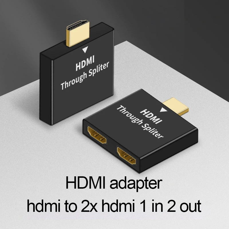 hub 1080p hdmi male to 2x hdmi female splitter adapter one in two out hd dock station for pc monitor macbook laptop accessories
hub 1080p hdmi male to 2x hdmi female splitter adapter one in two out hd dock station for pc monitor macbook laptop accessories