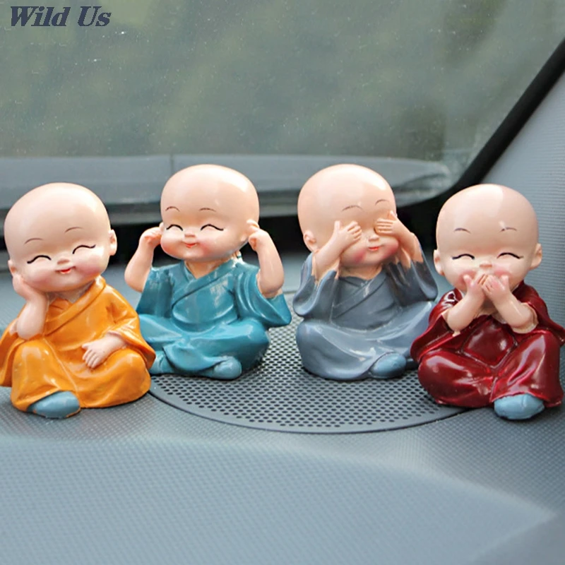 4pcs/Set Car Interior Accessories Doll Creative Maitreya Resin Gifts Little Monks Buddha Kung Fu Small Ornaments Lovely
4pcs/Set Car Interior Accessories Doll Creative Maitreya Resin Gifts Little Monks Buddha Kung Fu Small Ornaments Lovely