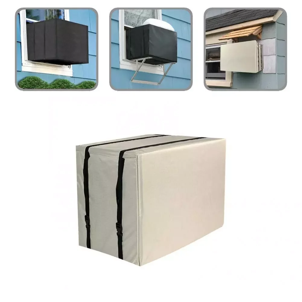 Widely Compatible Great Water-resistant Air Conditioner Unit Protector 2 Colors AC Unit Cover Adjustable Straps for Home
Widely Compatible Great Water-resistant Air Conditioner Unit Protector 2 Colors AC Unit Cover Adjustable Straps for Home