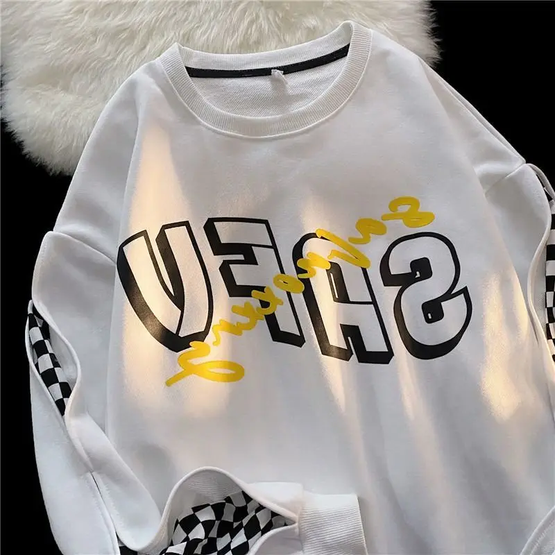 Dropshipping Blue Letter Printing Sweatshirt Women Crewneck Streetwear Casual Harajuku Hoodie Thin Spring Korean Trend Fashion
Dropshipping Blue Letter Printing Sweatshirt Women Crewneck Streetwear Casual Harajuku Hoodie Thin Spring Korean Trend Fashion