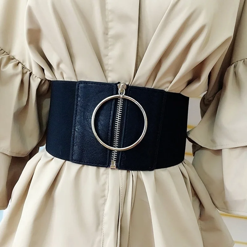 Plus Size Corset Belt Wide Stretch Cummerbunds Big Elastic Designer Belts for Women High Quality Waist Punk Dress Waistband
Plus Size Corset Belt Wide Stretch Cummerbunds Big Elastic Designer Belts for Women High Quality Waist Punk Dress Waistband