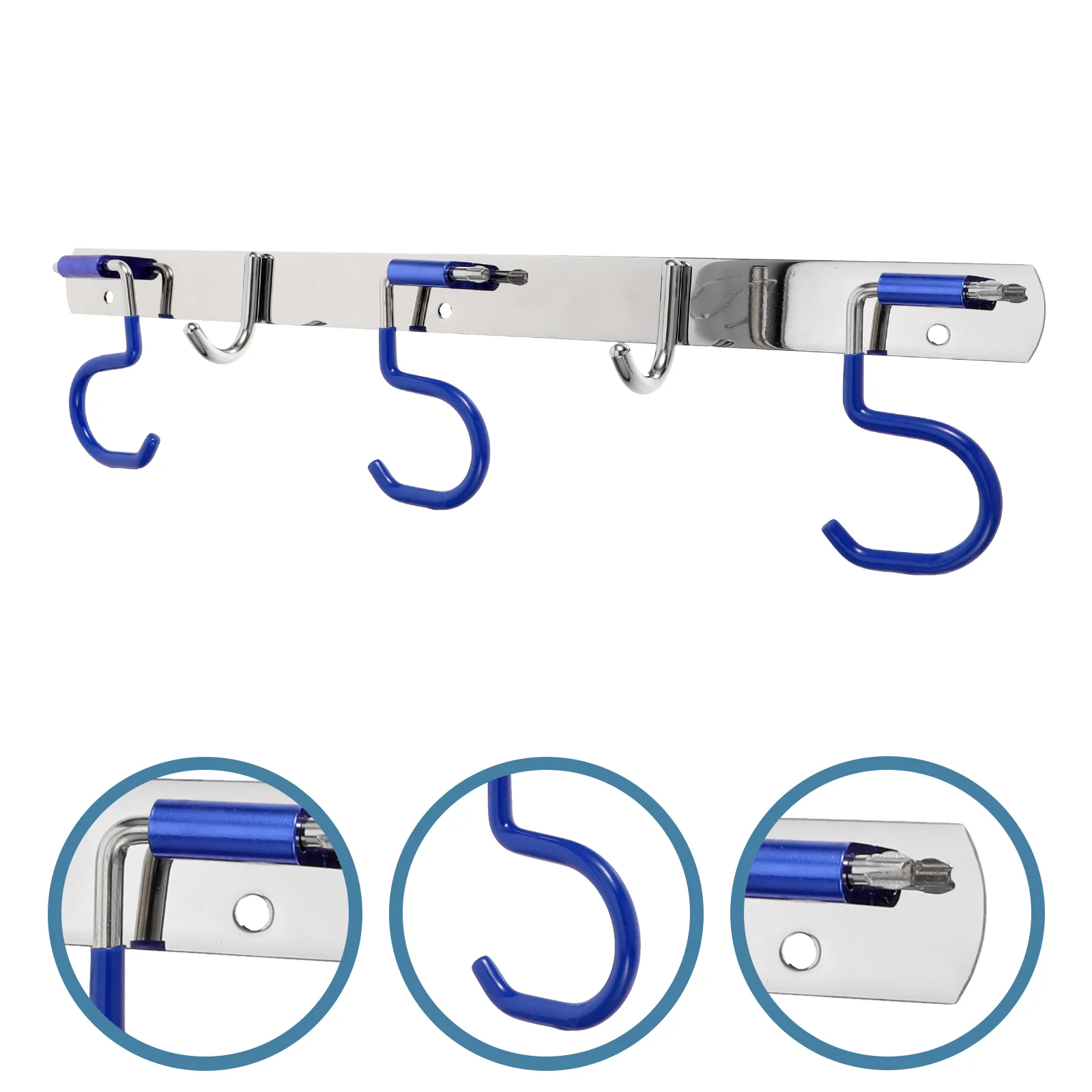 Mop Holder Kitchen Wall Hooks Hangers Coat Metal Hanging Bedroom Stainless Steel
Mop Holder Kitchen Wall Hooks Hangers Coat Metal Hanging Bedroom Stainless Steel