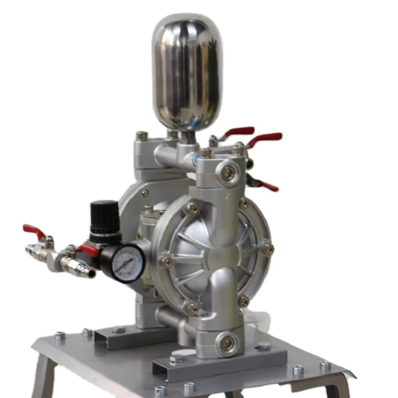 Pneumatic double diaphragm pump for conveying coating
Pneumatic double diaphragm pump for conveying coating