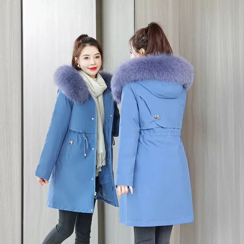2022New hair plush inside led long sent to overcome in the female han edition cultivate morality down cotton-padded jacket
2022New hair plush inside led long sent to overcome in the female han edition cultivate morality down cotton-padded jacket