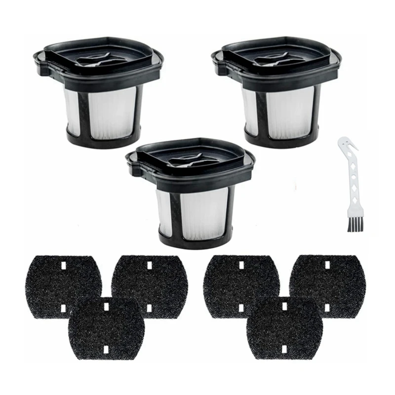 3Set Filter For Bissell Pet Hair Eraser Hand Vacuum 2284W 2389 2390 2390A 23903 Part 1614203 1614212 
3Set Filter For Bissell Pet Hair Eraser Hand Vacuum 2284W 2389 2390 2390A 23903 Part 1614203 1614212