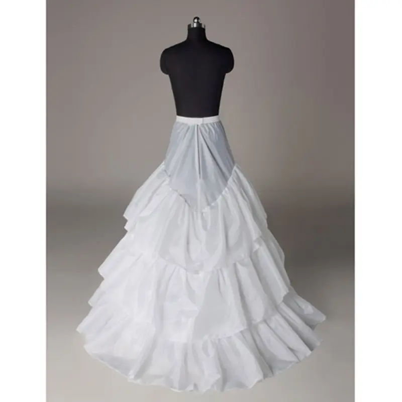 X7YC Bridal Wedding Dress Trailing Skirt Large 3-layer Ruffled Petticoat Elastic Waist Black White Lolita Petticoats Slip Lining
X7YC Bridal Wedding Dress Trailing Skirt Large 3-layer Ruffled Petticoat Elastic Waist Black White Lolita Petticoats Slip Lining