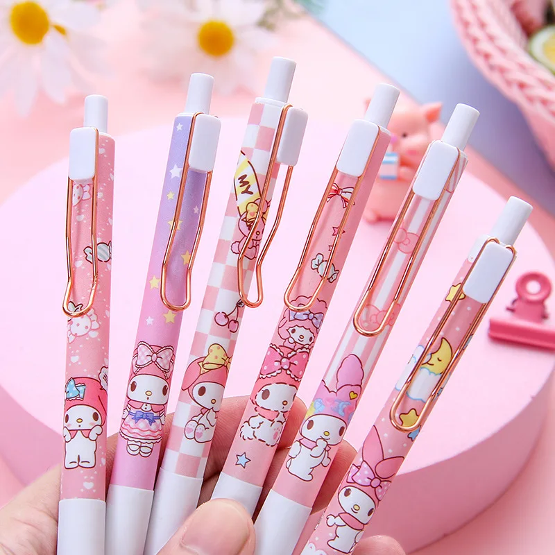 Kawaii My Melody Sanrioed Stationery Cartoon Cute Gel Pen Water Pen Test Pen Press-Type Pen Signing Pen Student Study Stationery
Kawaii My Melody Sanrioed Stationery Cartoon Cute Gel Pen Water Pen Test Pen Press-Type Pen Signing Pen Student Study Stationery