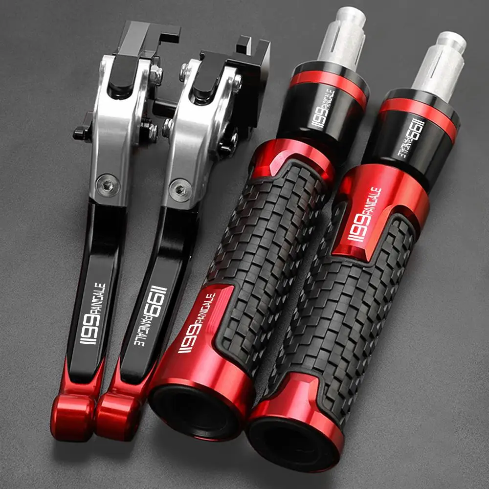 

1199 Panigale S Motorcycle Adjustable Brake Clutch Levers Handle bar grips ends For DUCATI 1199Panigale/S 2012 2013 2014 2015