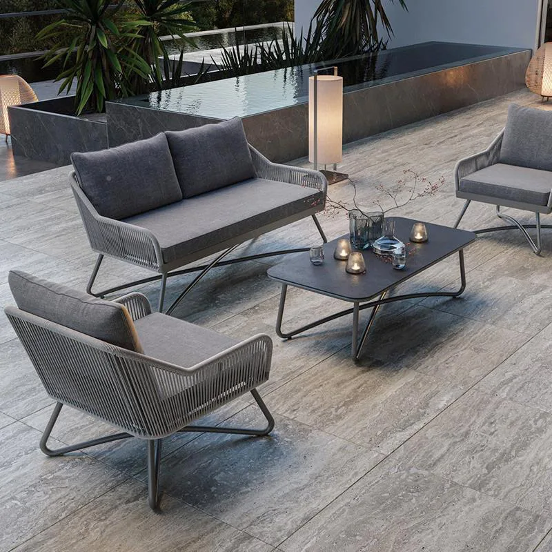 Диван ротанговый уличный в скандинавском стиле, двойной кофейный столик для досуга, террасы, сада, гостиницы, дома на открытом воздухе 
Диван ротанговый уличный в скандинавском стиле, двойной кофейный столик для досуга, террасы, сада, гостиницы, дома на открытом воздухе