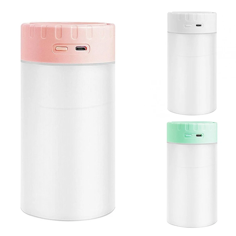 Air Humidifier,Mini USB Ultrasonic Humidifier With 400Ml Water Tank,Three Light Modes Super Quiet,Colorful Cool Light
Air Humidifier,Mini USB Ultrasonic Humidifier With 400Ml Water Tank,Three Light Modes Super Quiet,Colorful Cool Light