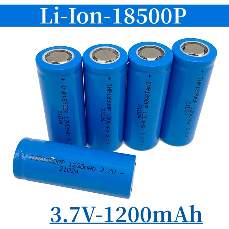 

Free Shipping 2023 Best-selling 18500 3.7v 1200mah Lithium-ion Battery, Rechargeable for Screwdriver Batteries and Toys