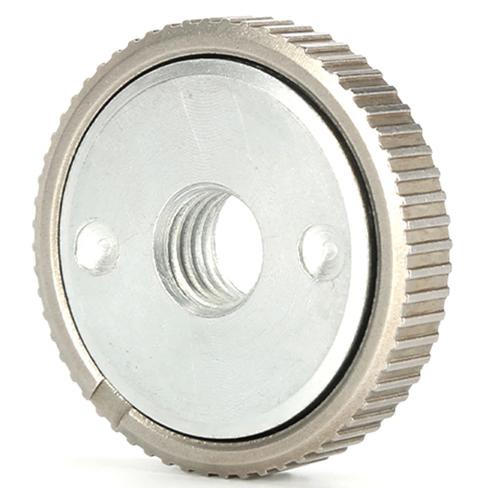 2pcs M14 Angle Grinder Quick Release Nuts Flange Nuts Locking Nuts Quick-release Clamping Plate Chunk For M14 Angle Grinder
2pcs M14 Angle Grinder Quick Release Nuts Flange Nuts Locking Nuts Quick-release Clamping Plate Chunk For M14 Angle Grinder