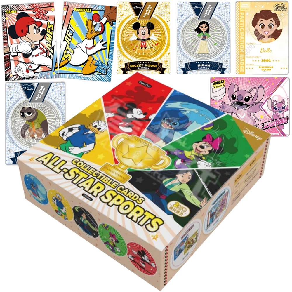 Card.fun Disney Stars Games Коллекционная карта для детей Моана Золушка Изысканная медаль