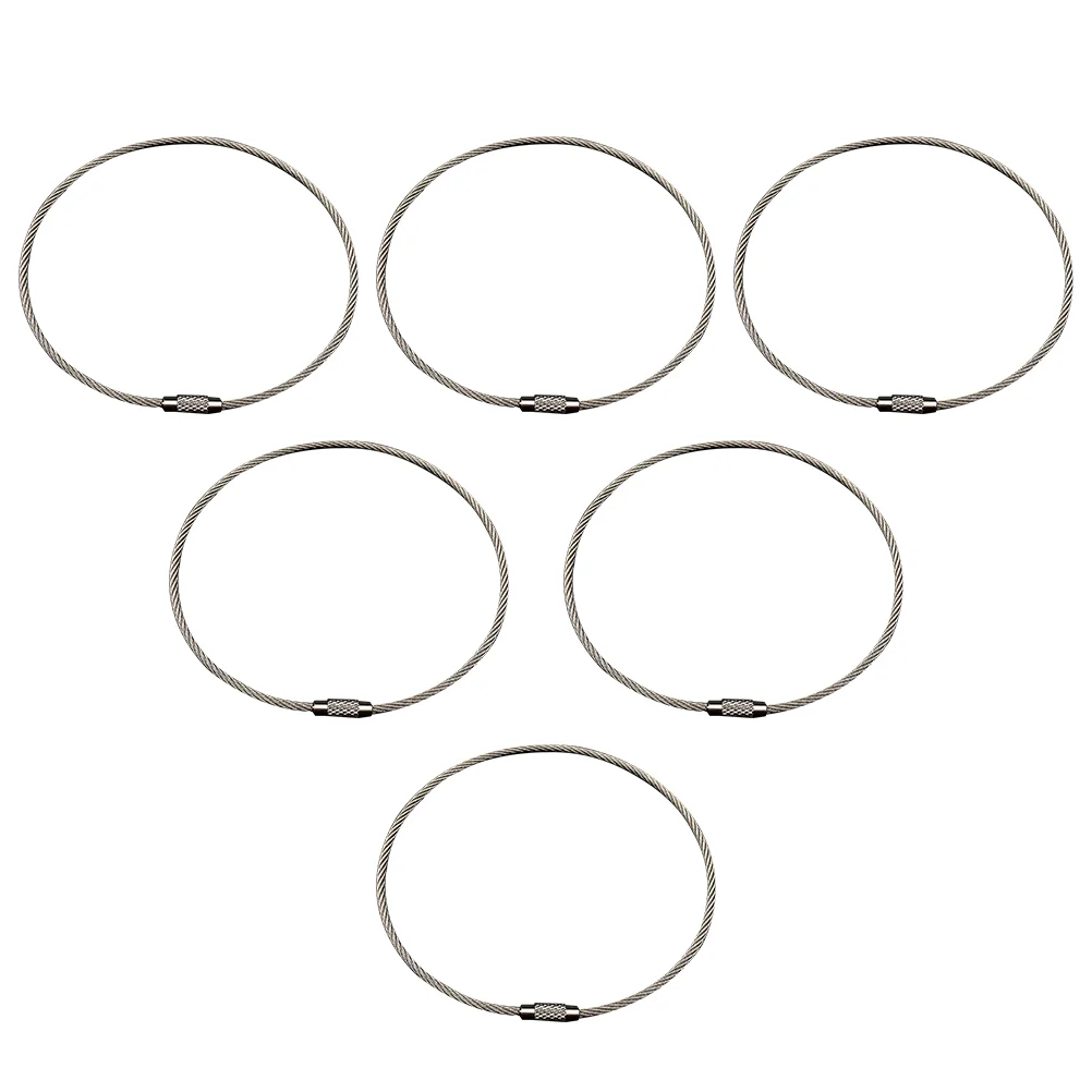 Wire Ring Cable Bone Cuttlefish Tag Steel Keychain Metal Keychains Rope Luggage Stainless Id Hook Key Keyrings Carabiner Car
Wire Ring Cable Bone Cuttlefish Tag Steel Keychain Metal Keychains Rope Luggage Stainless Id Hook Key Keyrings Carabiner Car