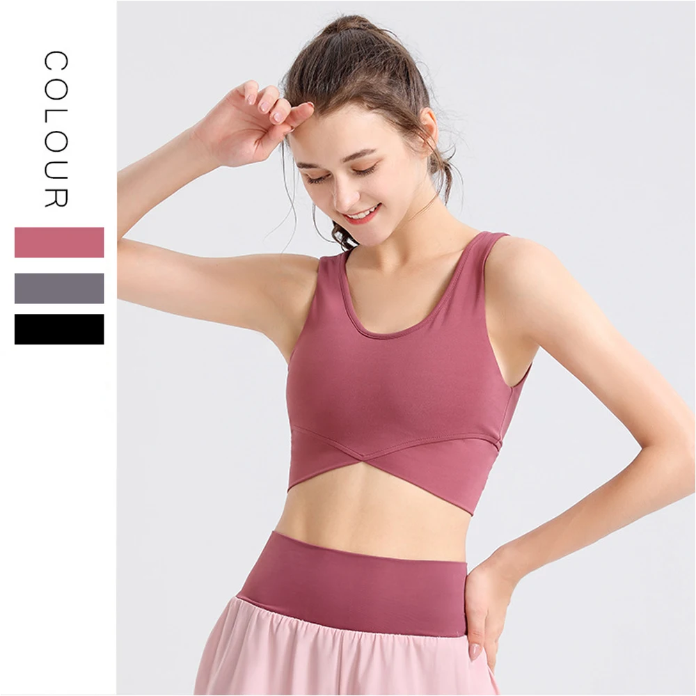 Strap Cross Back Yoga Sports Bra Quick Dry Shockproof Running Fitness Back Sports Bra Sports Vest
Strap Cross Back Yoga Sports Bra Quick Dry Shockproof Running Fitness Back Sports Bra Sports Vest