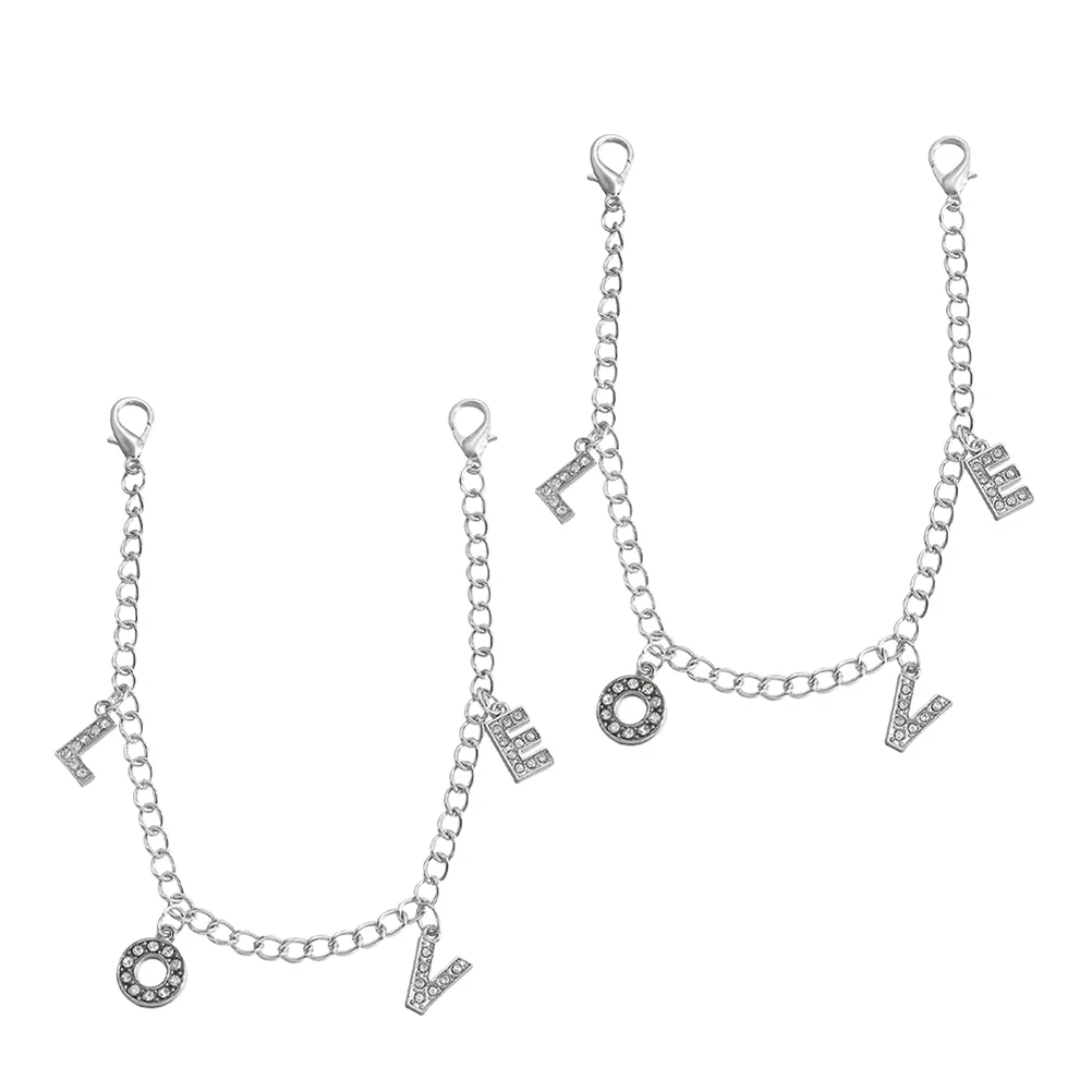 Shiny Shoe Charms Bling Chain Lace Sneakers Sandalias Para Rhinestones Cute Shoelace Chains Jewelry Metal Shoes Crystal 
Shiny Shoe Charms Bling Chain Lace Sneakers Sandalias Para Rhinestones Cute Shoelace Chains Jewelry Metal Shoes Crystal