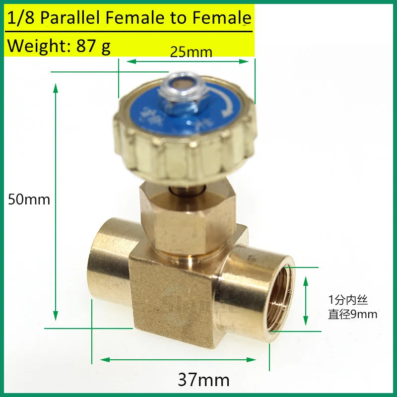 Латунный регулирующий клапан для шланга 1/8 1/4 3/8 M10
Латунный регулирующий клапан для шланга 1/8 1/4 3/8 M10