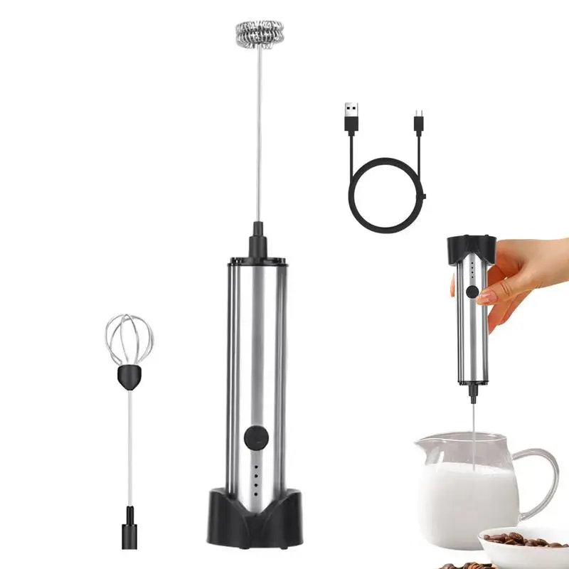 Powerful Milk Frother Lightweight And Compact Powerful Electric Foam Maker With Stainless Steel Whisk Perfect For Travel Or Home
Powerful Milk Frother Lightweight And Compact Powerful Electric Foam Maker With Stainless Steel Whisk Perfect For Travel Or Home