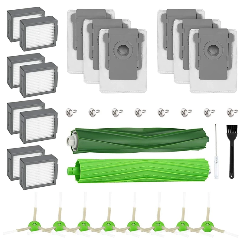 26 Pack Replacement Parts For I7+ I3 I3+ I4 I4+ I6 I6+ I8 I8+ E5 E6 E7 J7 Vacuum Cleaner Multi-Surface Rubber Brushes
26 Pack Replacement Parts For I7+ I3 I3+ I4 I4+ I6 I6+ I8 I8+ E5 E6 E7 J7 Vacuum Cleaner Multi-Surface Rubber Brushes