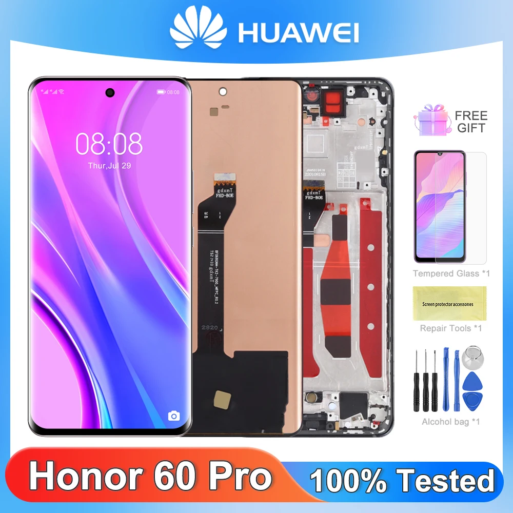 Honor 60 Pro Display For Huawei Honor 60 Pro LCD Touch Display Screen Digitizer Assembly Replacement Parts For TNA-AN00 Screen
Honor 60 Pro Display For Huawei Honor 60 Pro LCD Touch Display Screen Digitizer Assembly Replacement Parts For TNA-AN00 Screen