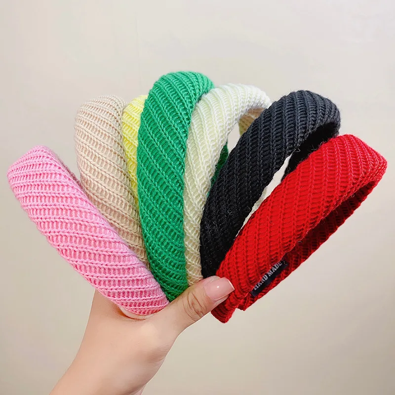 Women Hand Knitting Yarn Woolen Hairband Crochet Knitted Thread Head Wrap Headband Accessories Hair Hoop Bands for Girls
Women Hand Knitting Yarn Woolen Hairband Crochet Knitted Thread Head Wrap Headband Accessories Hair Hoop Bands for Girls