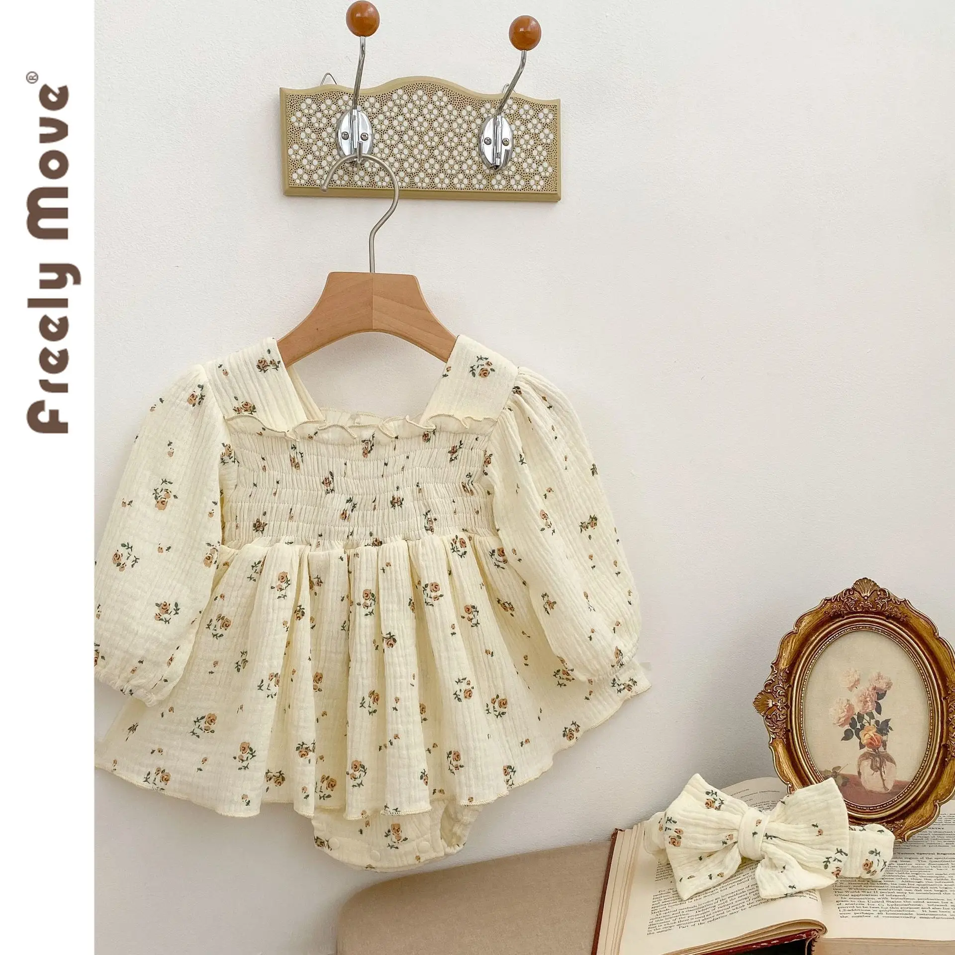 Autumn Baby Bodysuit for Girls Newborn Clothing Long Sleeve Floral Baby Girls Princess Toddler Infant Bodysuits 2023
Autumn Baby Bodysuit for Girls Newborn Clothing Long Sleeve Floral Baby Girls Princess Toddler Infant Bodysuits 2023