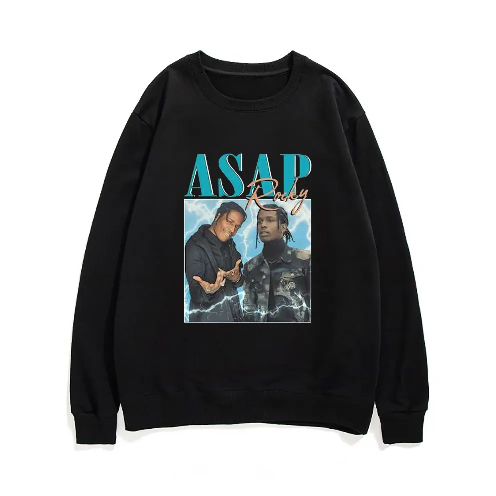 Rapper Asap Rocky Graphic Print Sweatshirt Men Women Fashion Sweatshirts Hip Hop Male Oversized Pullovers Unisex Nice Pullover
Rapper Asap Rocky Graphic Print Sweatshirt Men Women Fashion Sweatshirts Hip Hop Male Oversized Pullovers Unisex Nice Pullover