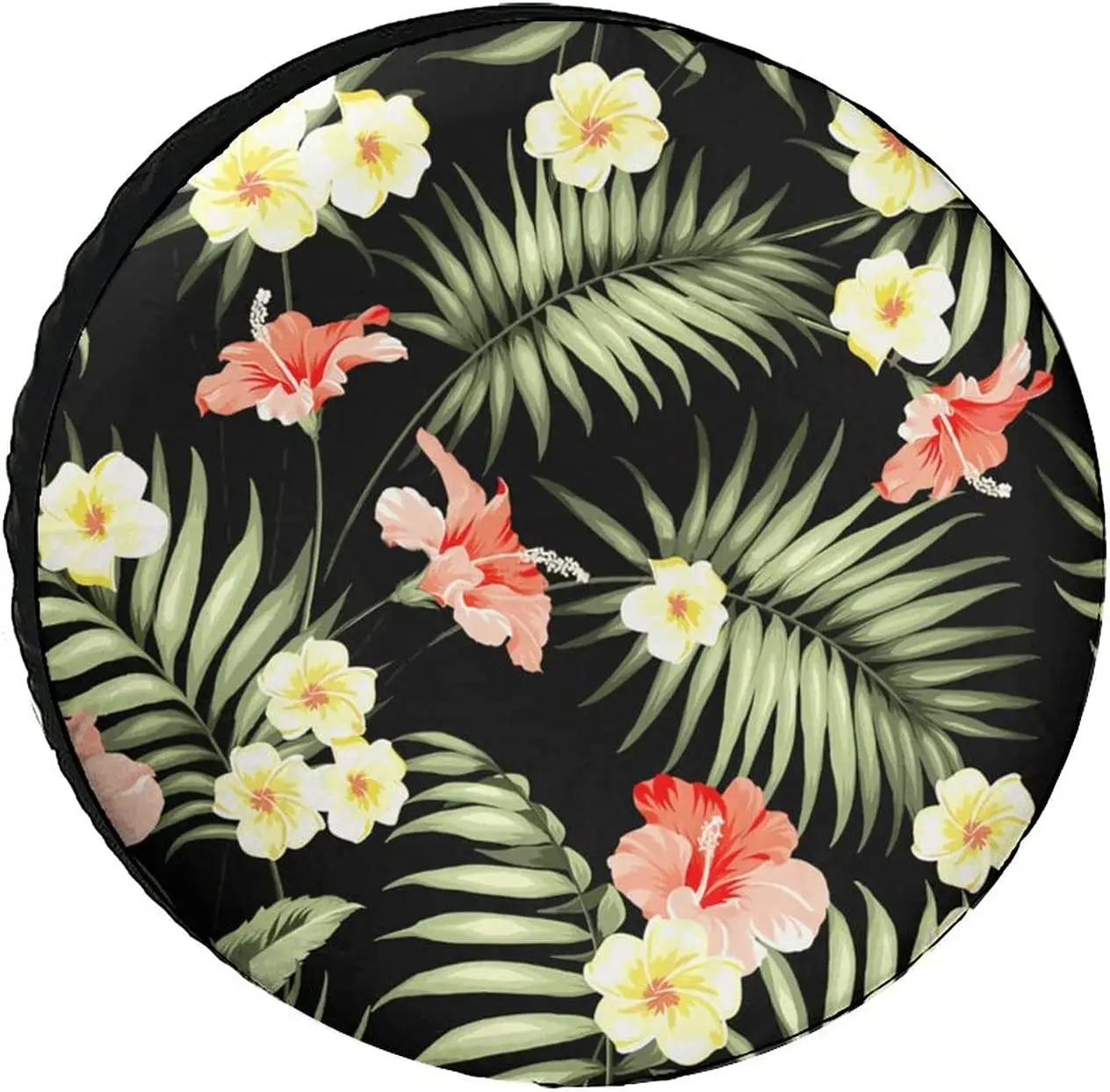 Hawaiian Flower Hibiscus Print Spare Tire Cover Case Wheel Protectors for RV SUV Truck Trailer Funny
Hawaiian Flower Hibiscus Print Spare Tire Cover Case Wheel Protectors for RV SUV Truck Trailer Funny
