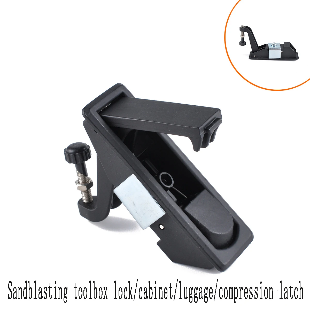 Sandblasting Toolbox Lock/cabinet/luggage/compression Latch-(sandblasting Without Lock Core) Caravan Accessories Rv Camper
Sandblasting Toolbox Lock/cabinet/luggage/compression Latch-(sandblasting Without Lock Core) Caravan Accessories Rv Camper