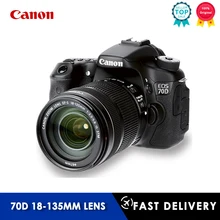 Canon 70D DSLR Camera with canon 18-135mm lens