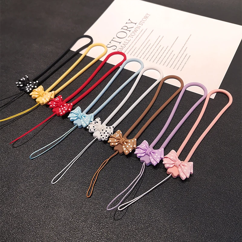 Short Wrist Silicone Pendant Creative Bow Pendant Mobile Phone Lanyard Anti-lost Sling Girls Lanyard Strap Phone Wrist Strap
Short Wrist Silicone Pendant Creative Bow Pendant Mobile Phone Lanyard Anti-lost Sling Girls Lanyard Strap Phone Wrist Strap