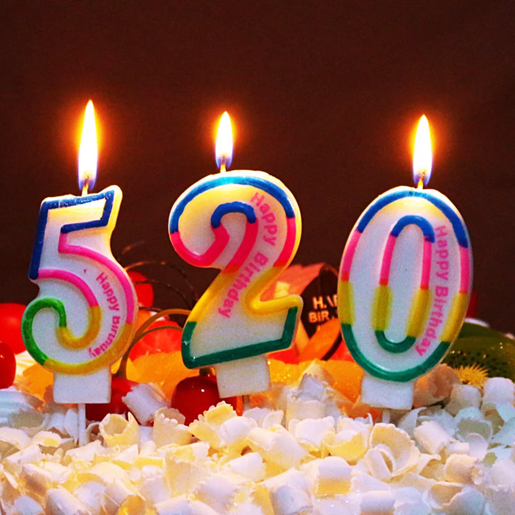 Number 0-9 Happy Birthday Cake Candle Kids Birthday Party Wedding Cake Candle Favor Supplies Cake Decorations
Number 0-9 Happy Birthday Cake Candle Kids Birthday Party Wedding Cake Candle Favor Supplies Cake Decorations