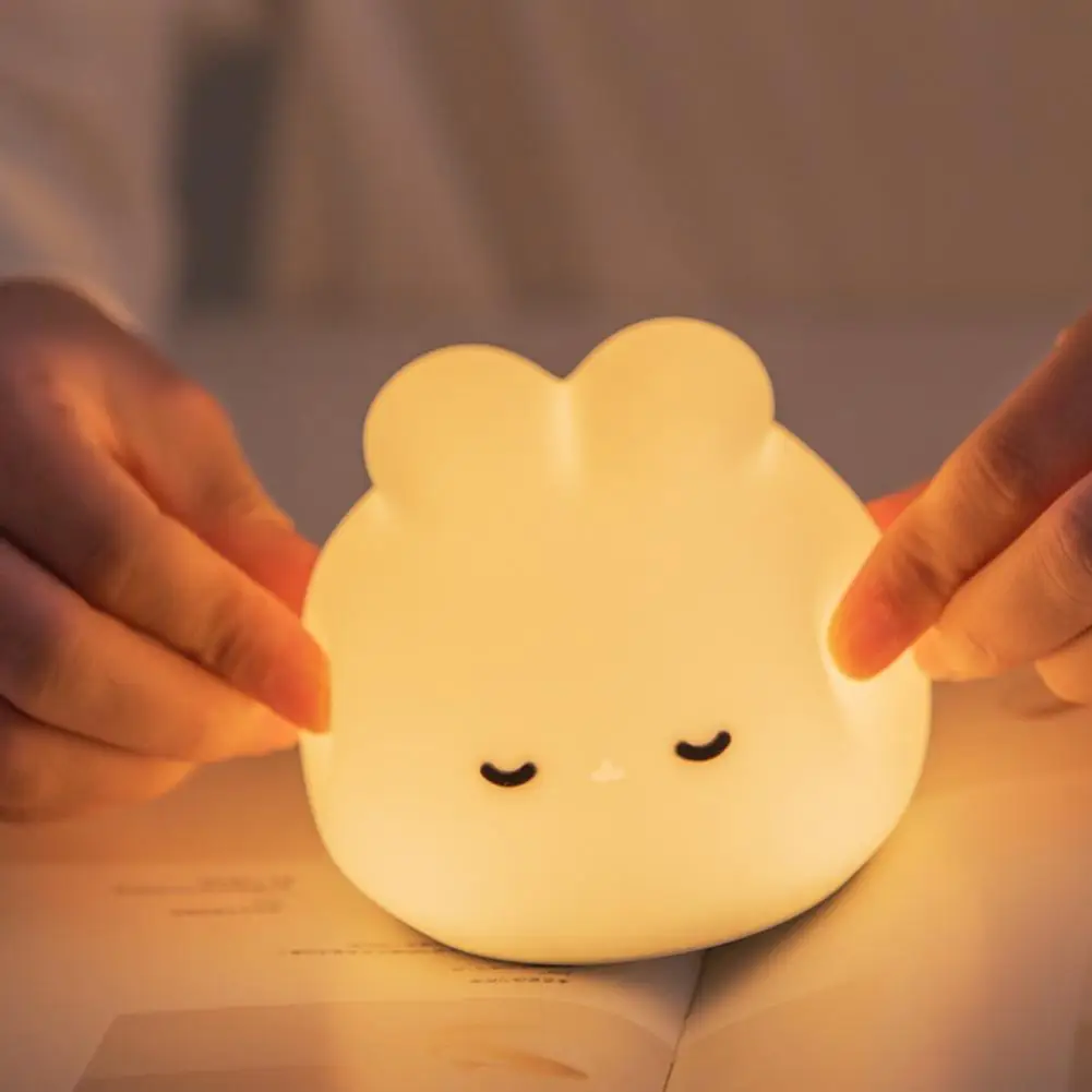 Rabbit LED Lamp Eye-catching Flicker Free Creative Shape Cute Bunny Lamp Rabbit Night Light Desk Decor Household Supplies
Rabbit LED Lamp Eye-catching Flicker Free Creative Shape Cute Bunny Lamp Rabbit Night Light Desk Decor Household Supplies