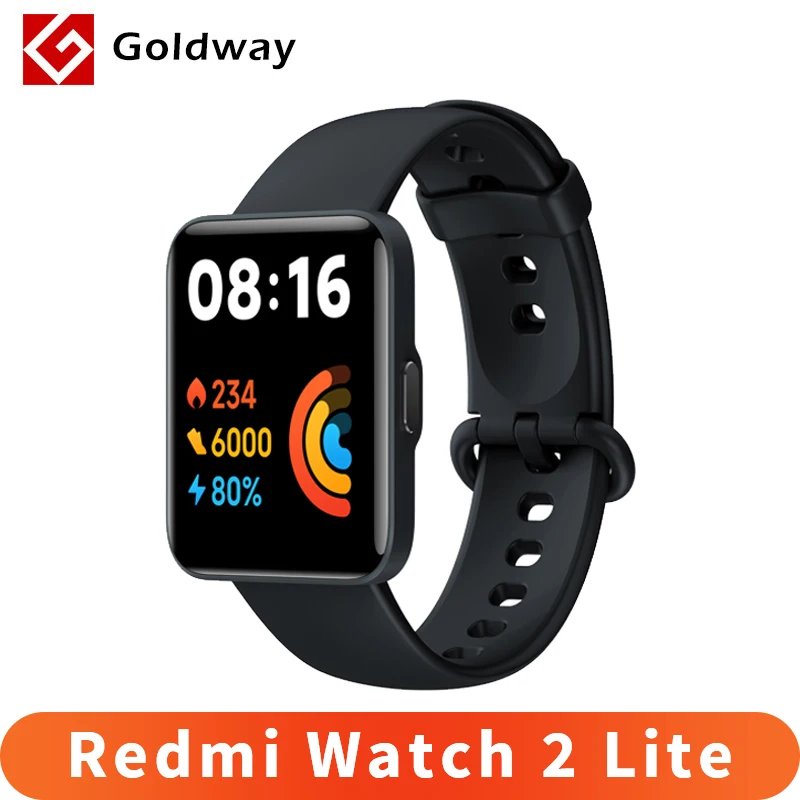 Global Version Xiaomi Redmi Watch 2 Lite 1.55" HD Smart GPS Bluetooth 5.0 Smartwatch Blood Oxygen Sport Bracelet Mi Band | Электроника