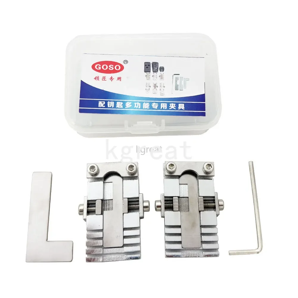 Универсальный ключевой станок Goso, зажим для слесарных инструментов, запасные части для всех копировальных машин для ключей
Универсальный ключевой станок Goso, зажим для слесарных инструментов, запасные части для всех копировальных машин для ключей
