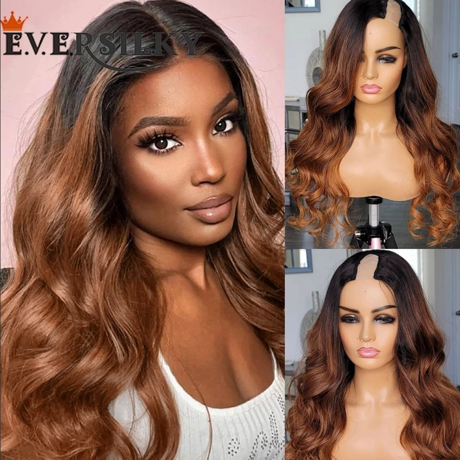 Ombre Auburn Body Wave Middle/Side Open 1x4 U Part Human Hair Wigs for Black Women 180Density Machine Made U Part Wigs Remy Hair
Ombre Auburn Body Wave Middle/Side Open 1x4 U Part Human Hair Wigs for Black Women 180Density Machine Made U Part Wigs Remy Hair