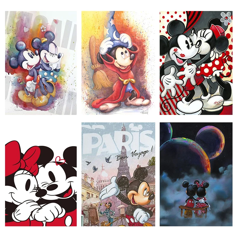 Disney Cartoon Minnie And Mickey Love Couple 5D Diamond Painting Cross Stitch Embroidery Mosaic Wall Decor Children'S Gift Ll101
Disney Cartoon Minnie And Mickey Love Couple 5D Diamond Painting Cross Stitch Embroidery Mosaic Wall Decor Children'S Gift Ll101