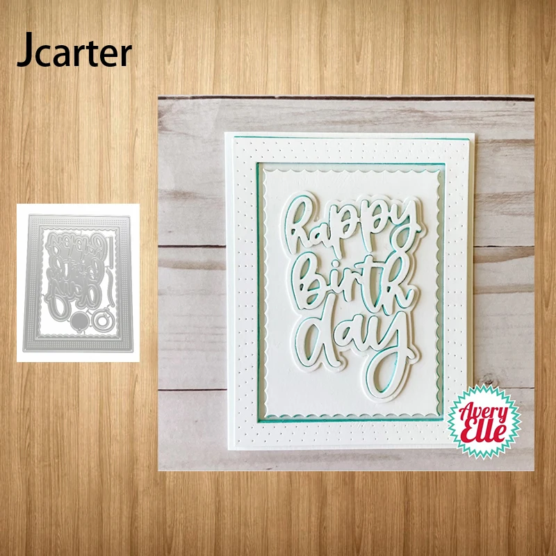 Happy Birthday Frame Metal Cutting Dies Craft Stencil for Scrapbooking Handmade Diy Tool Make Album Punch Blade Decor Template
Happy Birthday Frame Metal Cutting Dies Craft Stencil for Scrapbooking Handmade Diy Tool Make Album Punch Blade Decor Template