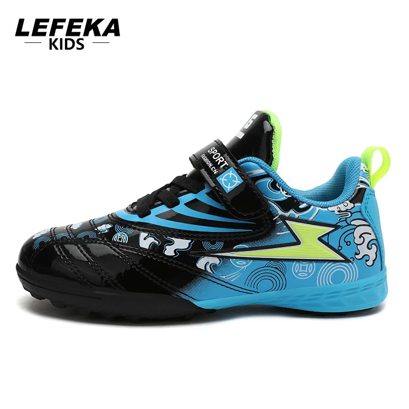 LEFEKA Soccer Shoes Kids Boys TF Cleats Non-slip Ultralight Professional Football Boots Children Sport Sneakers Size 31-39
LEFEKA Soccer Shoes Kids Boys TF Cleats Non-slip Ultralight Professional Football Boots Children Sport Sneakers Size 31-39