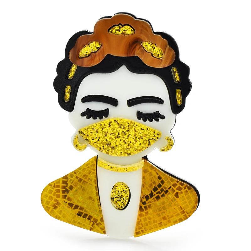 Wuli&baby Acrylic Cosplay Lady Brooches For Women 4-color Fashion Artist Girl Figure Casual Party Brooch Pin Gifts
Wuli&baby Acrylic Cosplay Lady Brooches For Women 4-color Fashion Artist Girl Figure Casual Party Brooch Pin Gifts