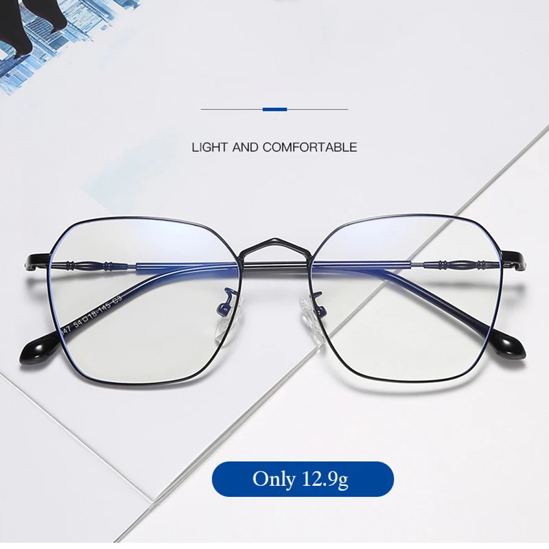 Blue Light Blocking Glasses with Recipe New 2022 Optical Eyeglasses Frame Prescription Anti-Blue Ray Full Rim Alloy Unisex
Blue Light Blocking Glasses with Recipe New 2022 Optical Eyeglasses Frame Prescription Anti-Blue Ray Full Rim Alloy Unisex