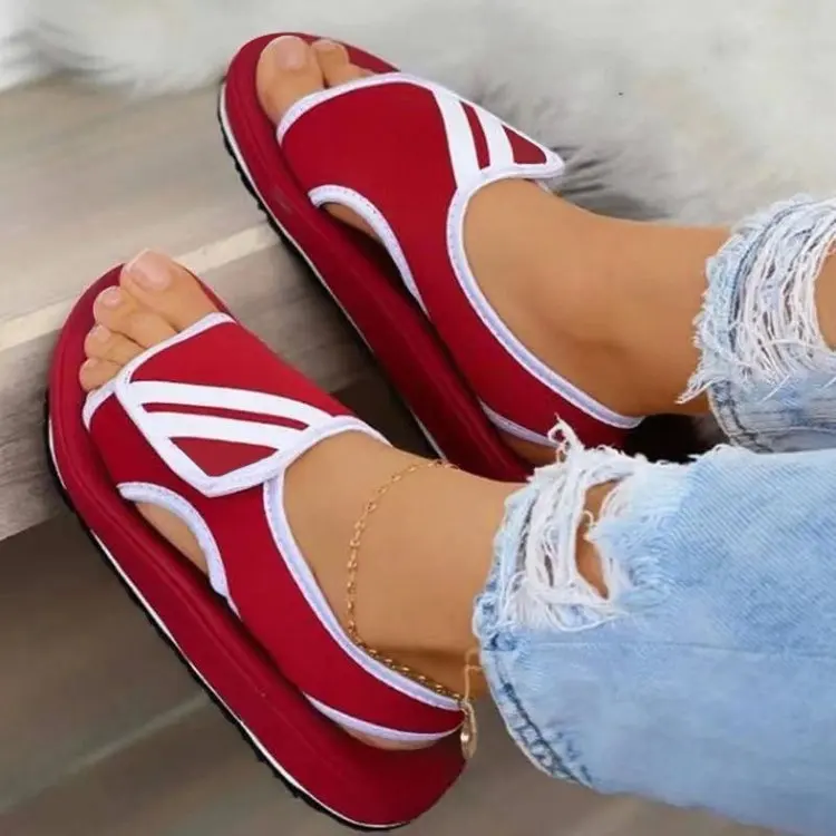 Wedges Shoes for Women High Heels Sandals Summer Shoes Women Thick Bottom Flip Flop Chaussures Femme Platform Sandals Plus Size
Wedges Shoes for Women High Heels Sandals Summer Shoes Women Thick Bottom Flip Flop Chaussures Femme Platform Sandals Plus Size